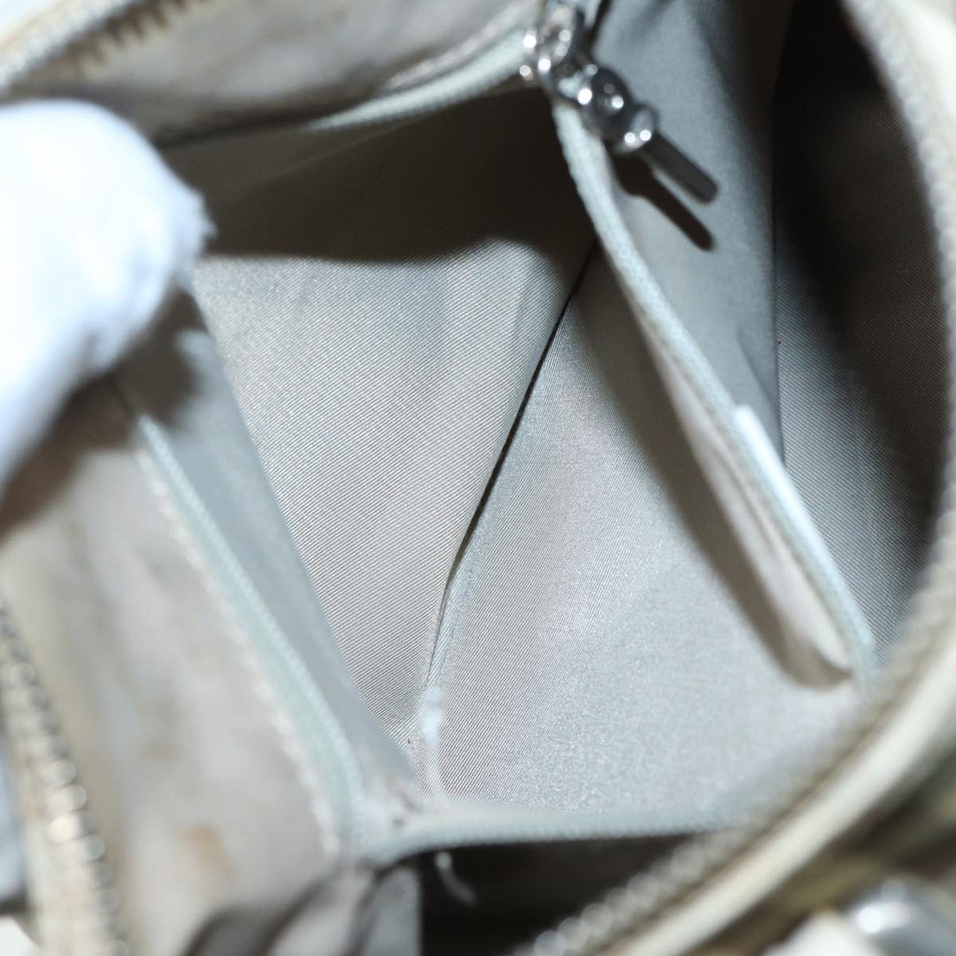 Burberry Nova Check Hand Bag PVC Blue Auth yk13985