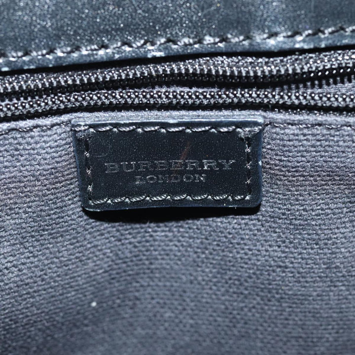 Burberry Nova Check Shoulder Bag PVC Beige Auth yk13998