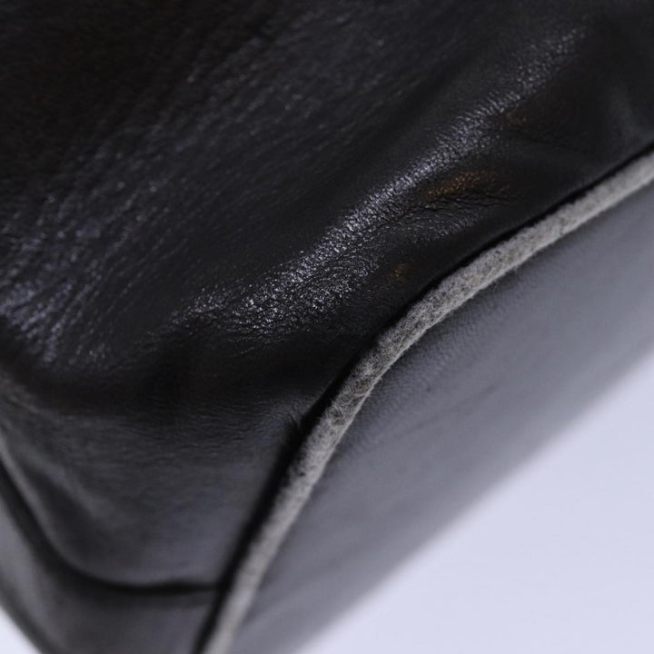 Top Quality Chanel COCO Mark Drawstring Chain Shoulder Bag Leather Brown CC Auth yk14076