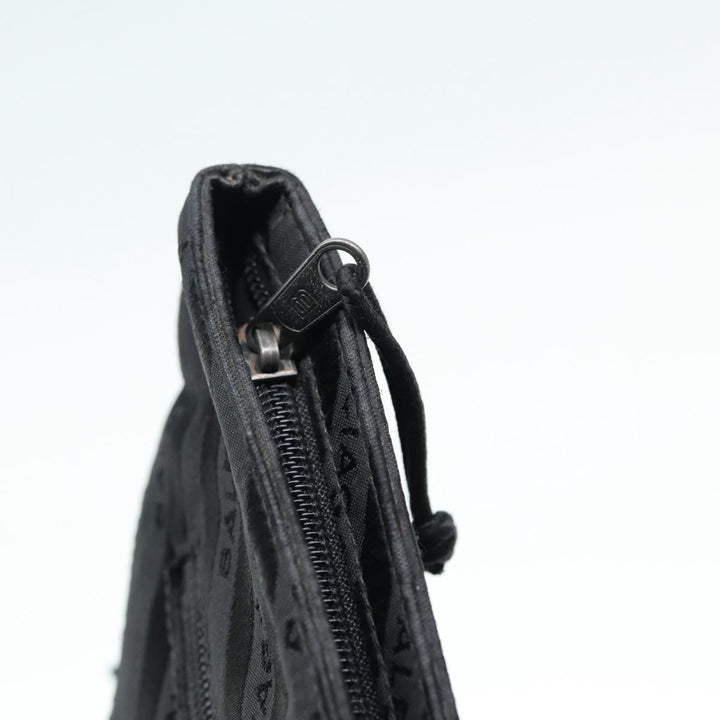 Top Quality Balenciaga Explorer Clutch Bag Canvas Black 459745 Auth yk14342