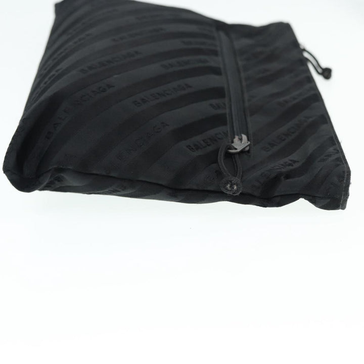 Top Quality Balenciaga Explorer Clutch Bag Canvas Black 459745 Auth yk14342