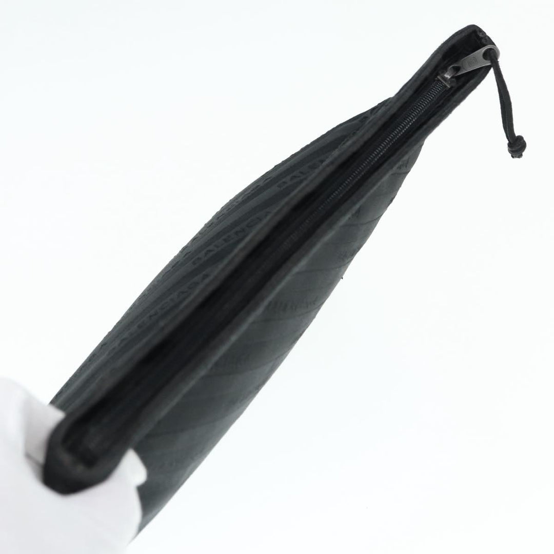 Top Quality Balenciaga Explorer Clutch Bag Canvas Black 459745 Auth yk14342