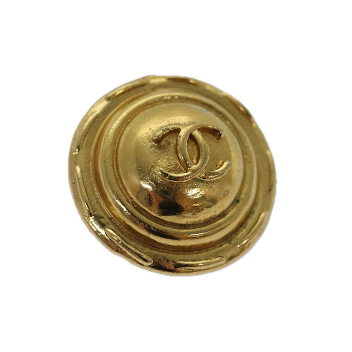 Top Quality Chanel COCO Mark Earring metal Gold CC Auth yk14445