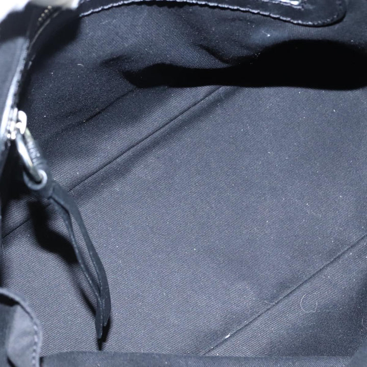 Chloe Kerala Hand Bag Leather Black Silver yk16364