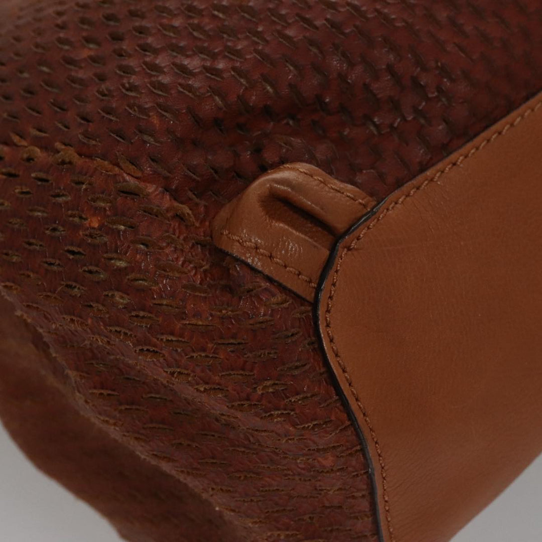 Chloe Elsie Hand Bag Leather Brown yk16519