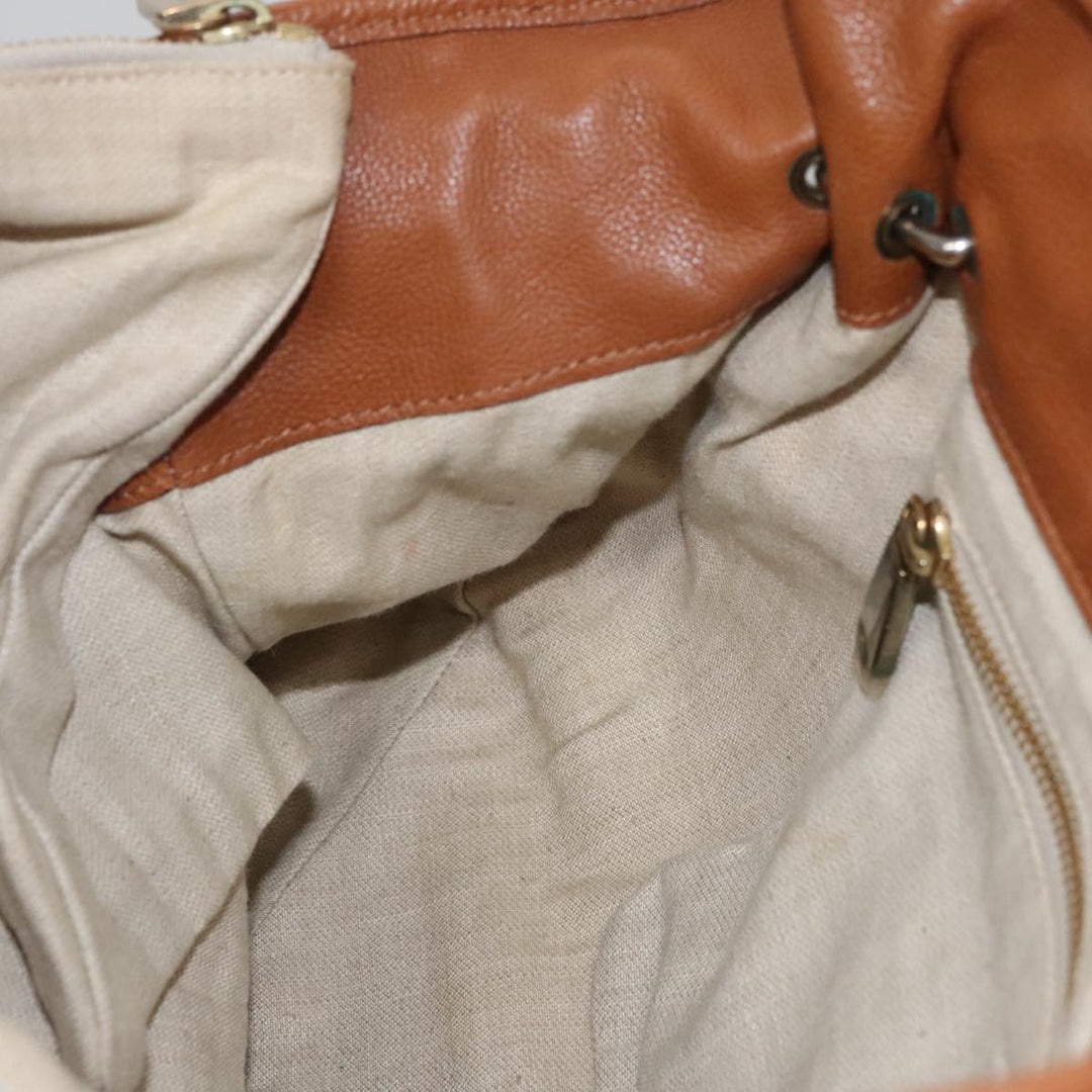 Chloe Elsie Hand Bag Leather Brown yk16519