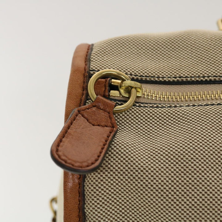 Chloe Harley Boston Bag Canvas Beige 01 10 51 6008 yk7112