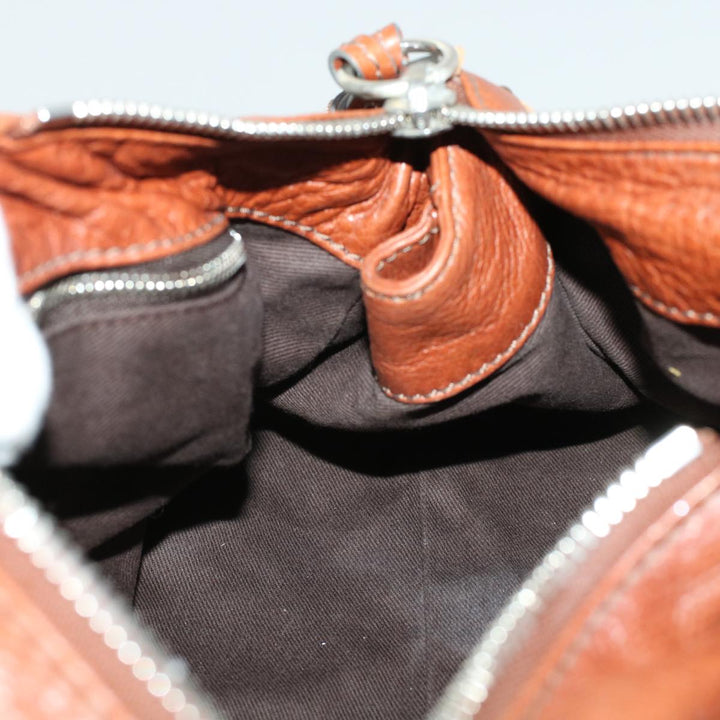 Chloe Paddington Hand Bag Leather Brown yk7253