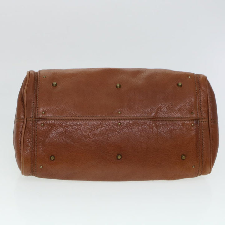 Chloe Paddington Hand Bag Leather Brown yk7253