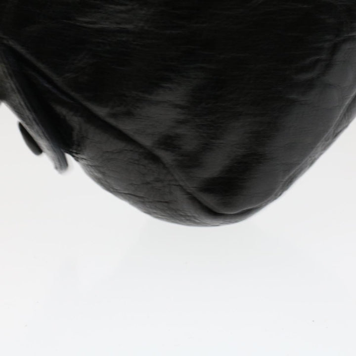 Chloe Shoulder Bag Leather Black 03-12-51-65-5955 yk7634