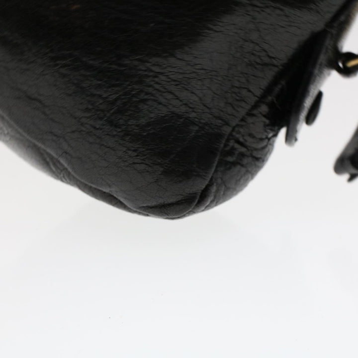 Chloe Shoulder Bag Leather Black 03-12-51-65-5955 yk7634