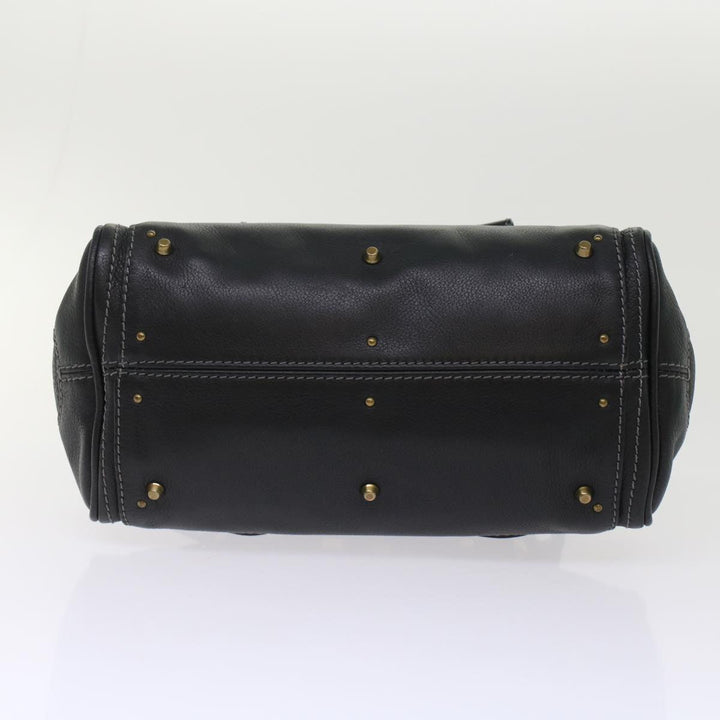 Chloe Paddington Shoulder Bag Leather Black yk7761