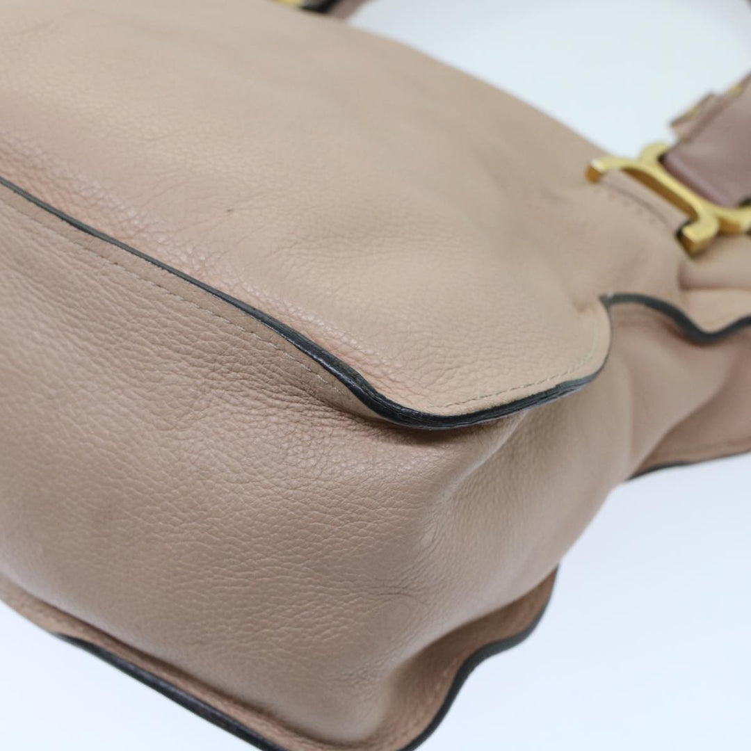 Chloe Mercy Hand Bag Leather 2way Pink yk7960
