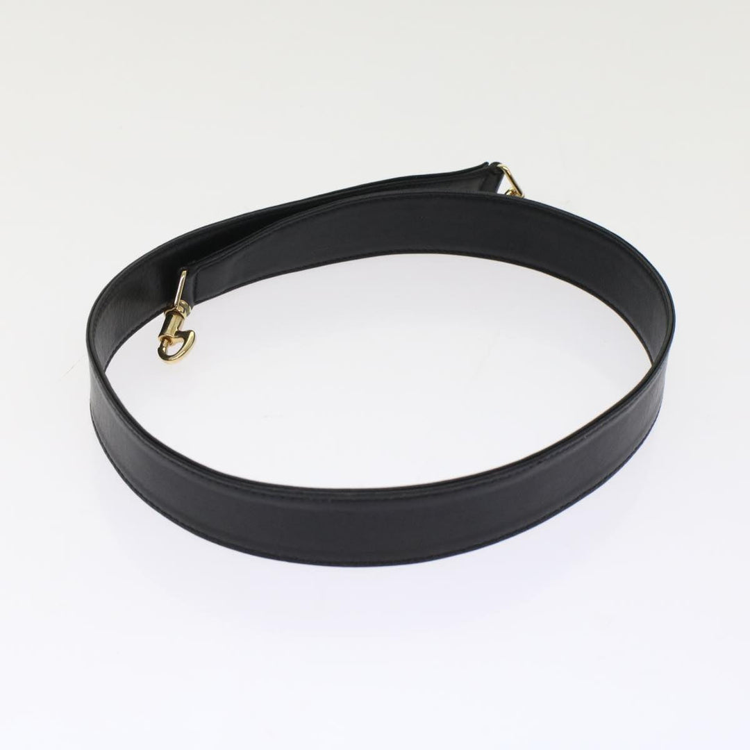 GUCCI Bamboo Shoulder Bag Leather 2way Black 001.2058.1577.0  yk8007B