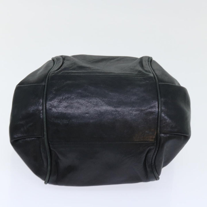 Chloe Etel Hand Bag Leather 2way Black yk8275