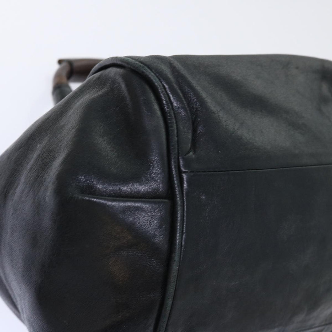 Chloe Etel Hand Bag Leather 2way Black yk8275