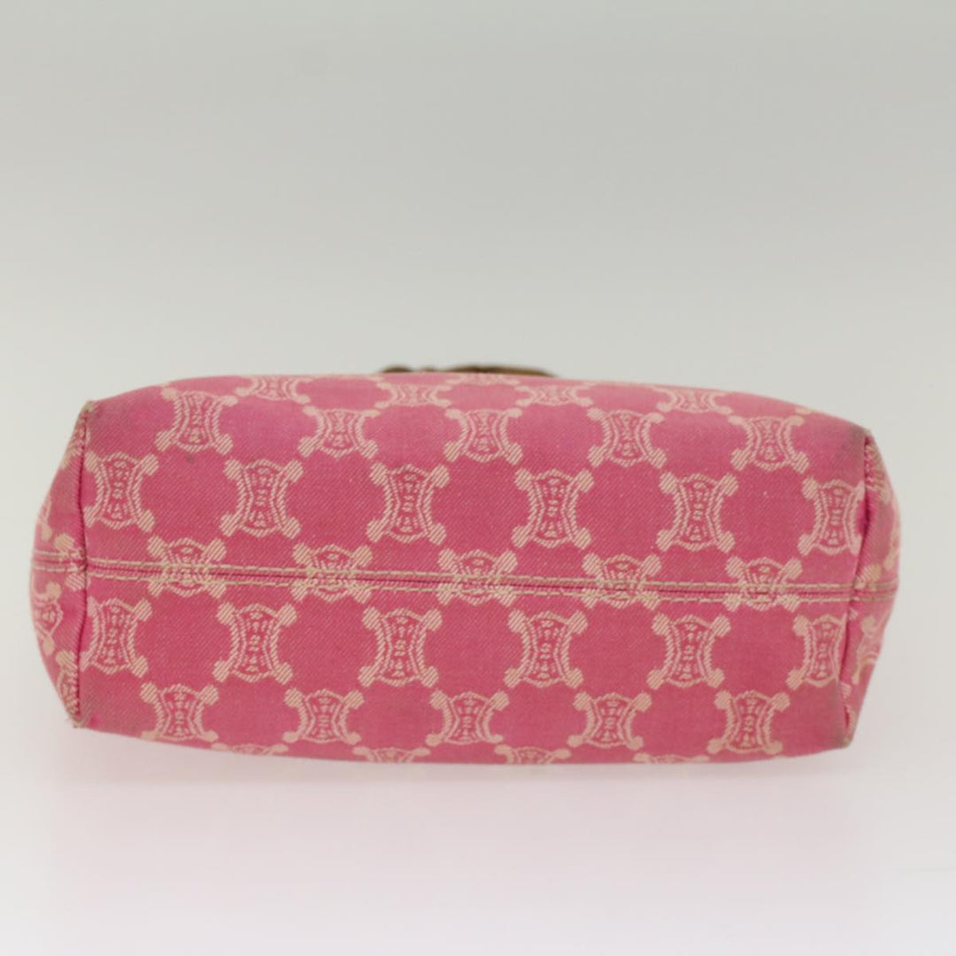Celine Paris Macadam Canvas Tote Bag Pink Auth yk8347