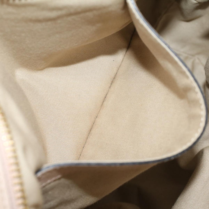 Chloe Etel Hand Bag Leather 2way Beige 03-13-50-65 yk8722