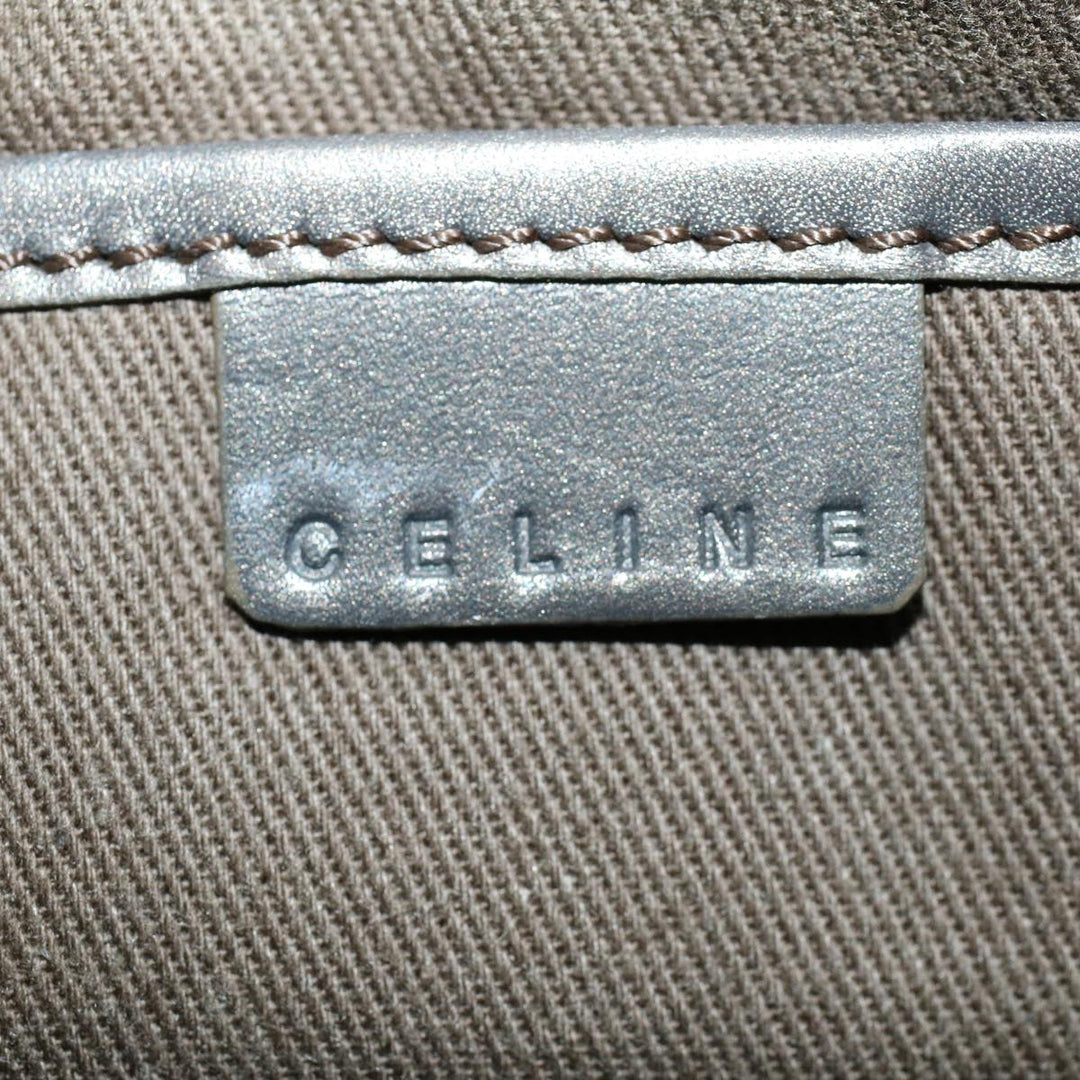 Celine C Macadam Canvas Accessory Pouch Brown 9030