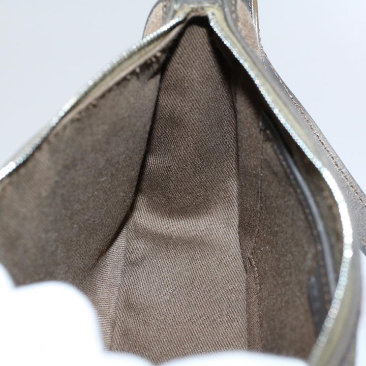 Celine C Macadam Canvas Accessory Pouch Brown 9030