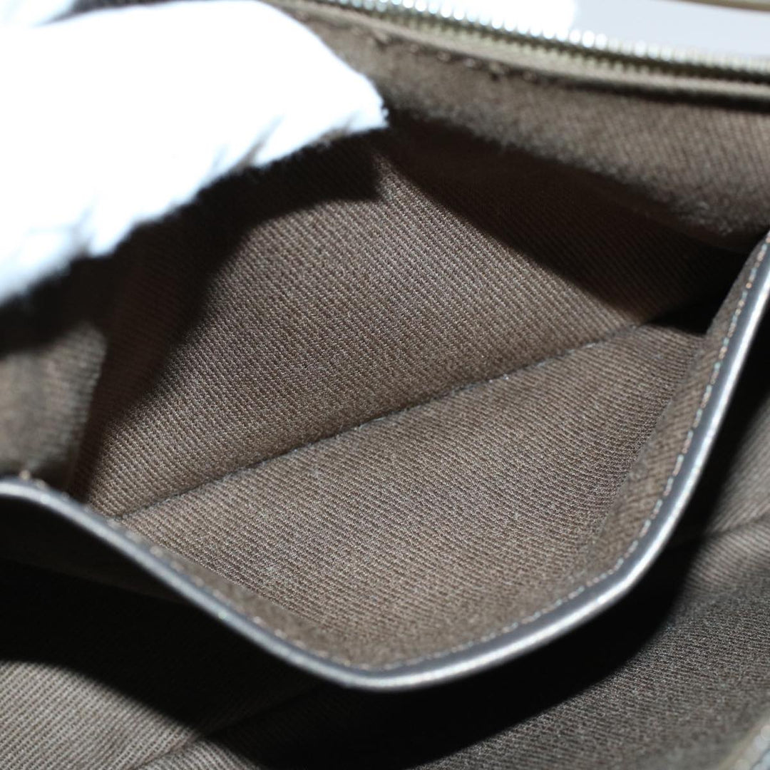 Celine C Macadam Canvas Accessory Pouch Brown 9030
