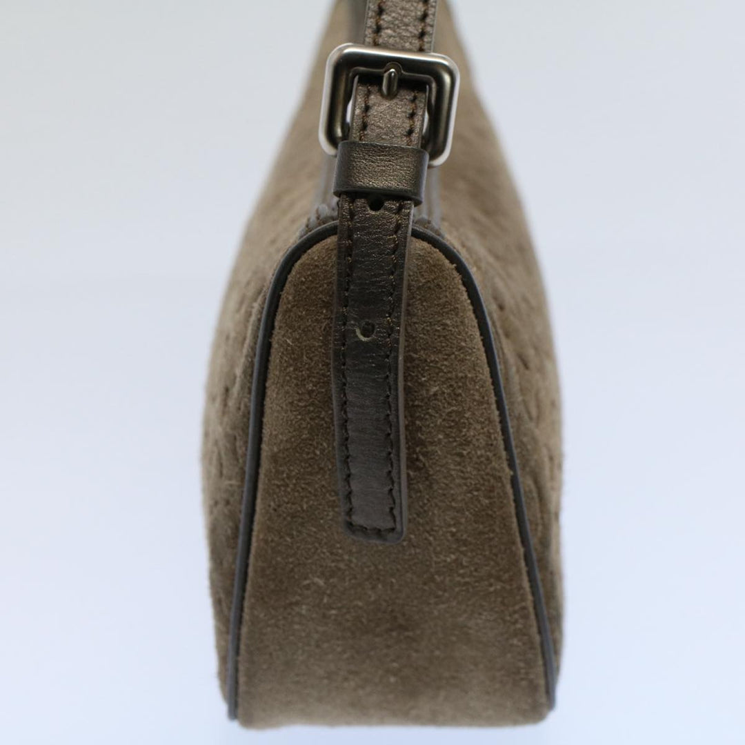 Celine C Macadam Canvas Accessory Pouch Brown 9030