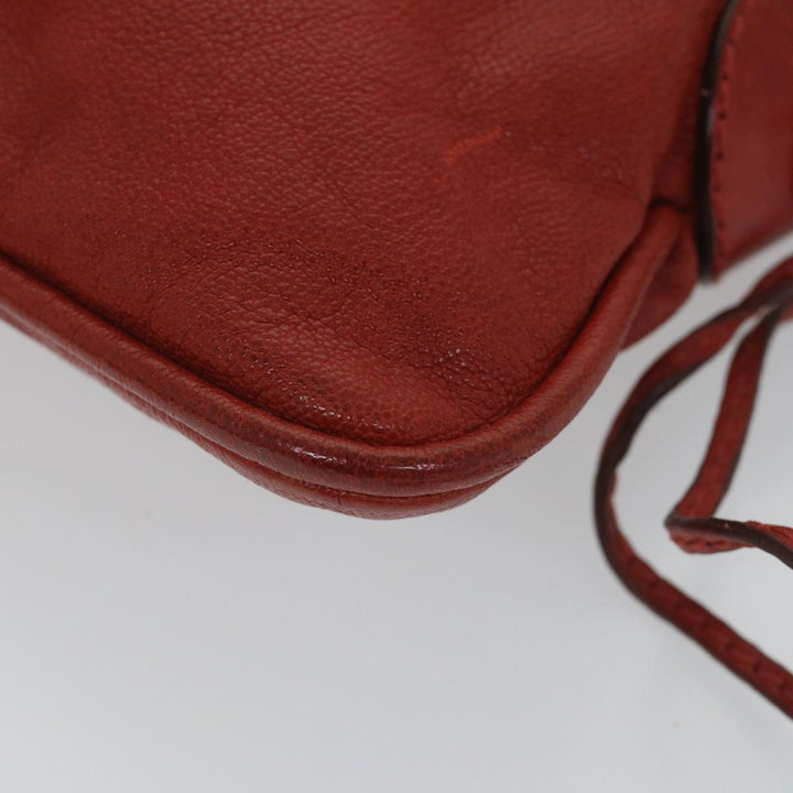 Chloe Shoulder Bag Leather Red 03 08 51 5811 yk9240