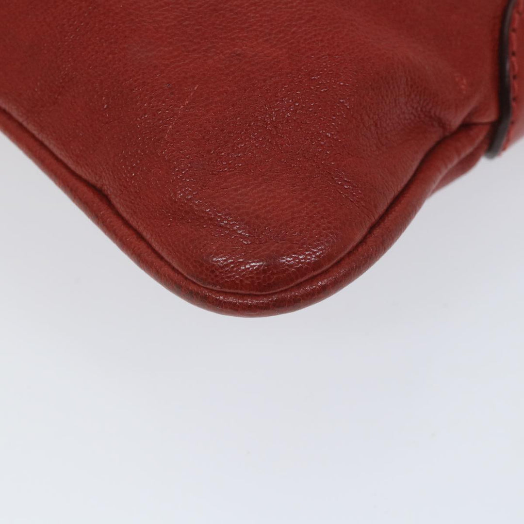 Chloe Shoulder Bag Leather Red 03 08 51 5811 yk9240