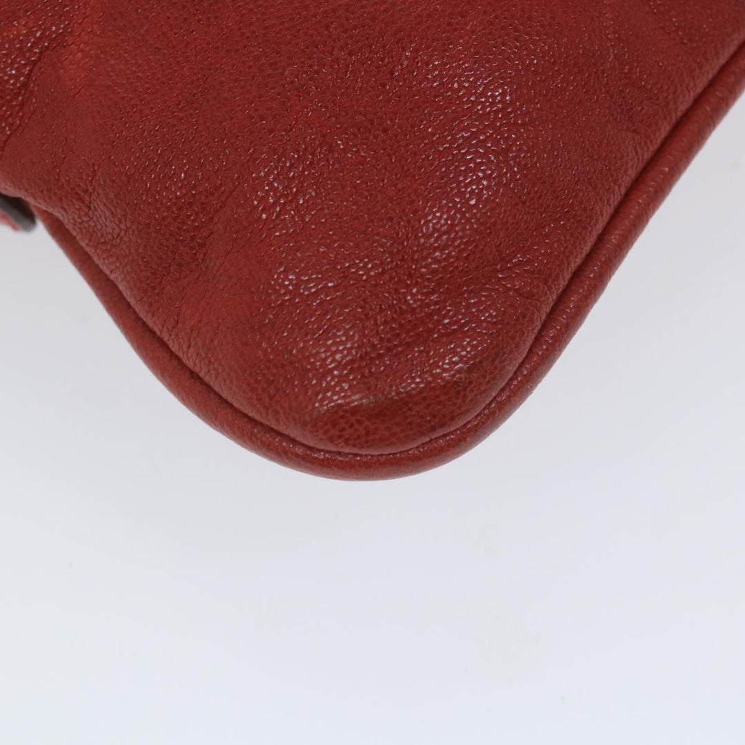 Chloe Shoulder Bag Leather Red 03 08 51 5811 yk9240