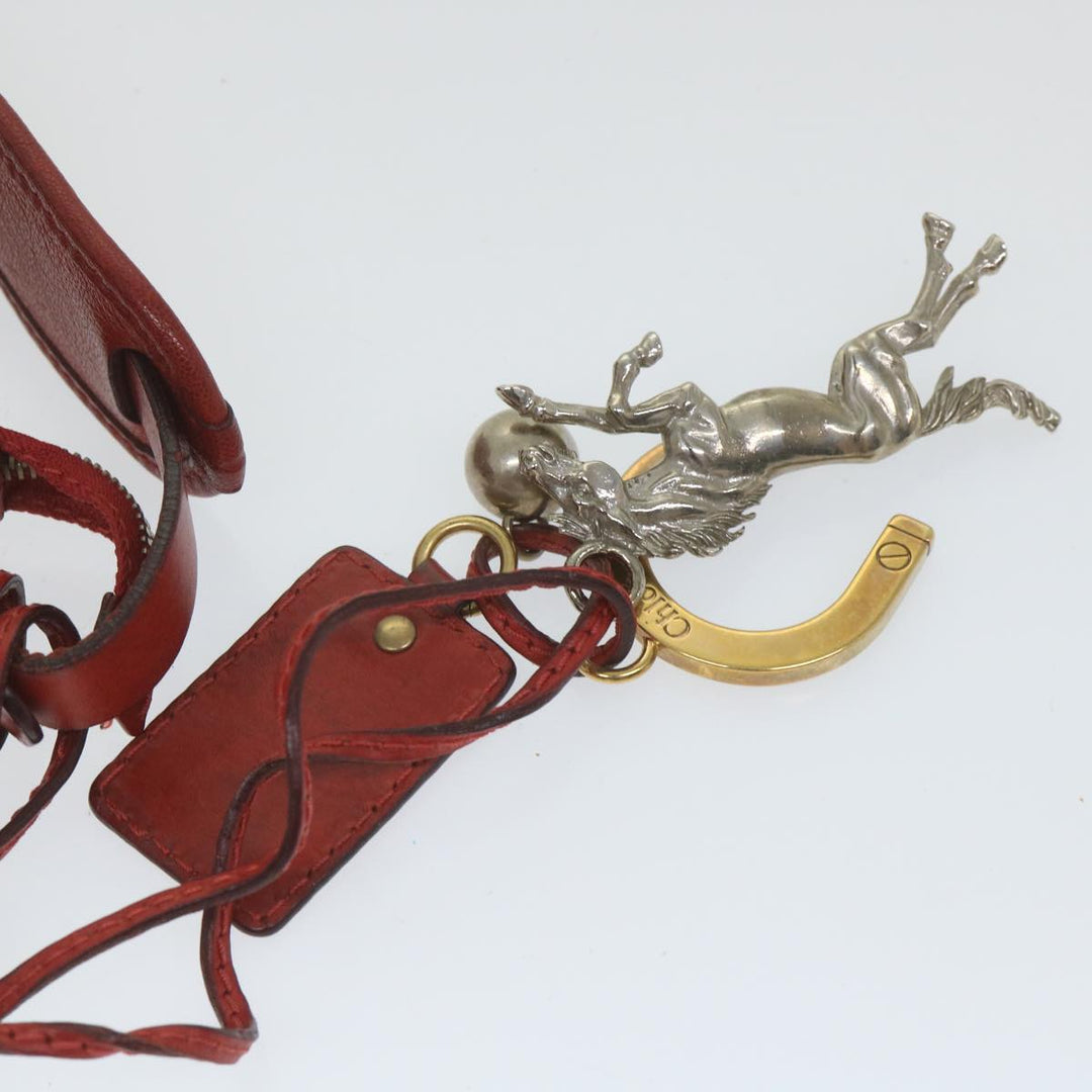 Chloe Shoulder Bag Leather Red 03 08 51 5811 yk9240