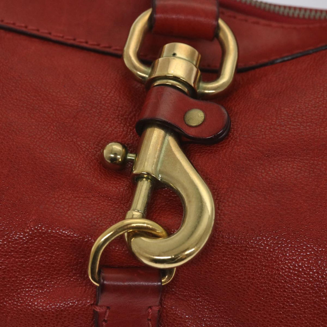 Chloe Shoulder Bag Leather Red 03 08 51 5811 yk9240