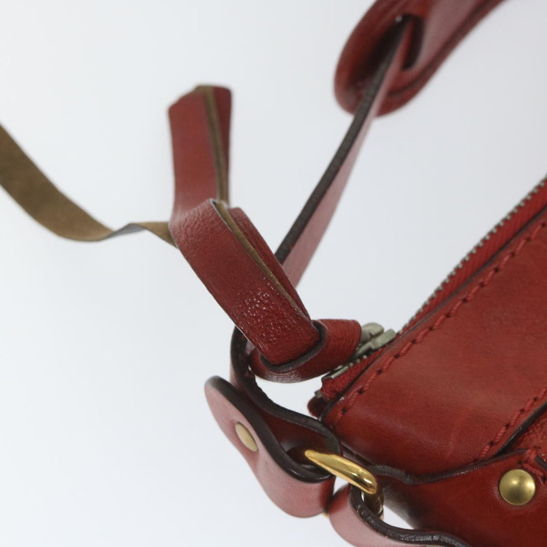 Chloe Shoulder Bag Leather Red 03 08 51 5811 yk9240