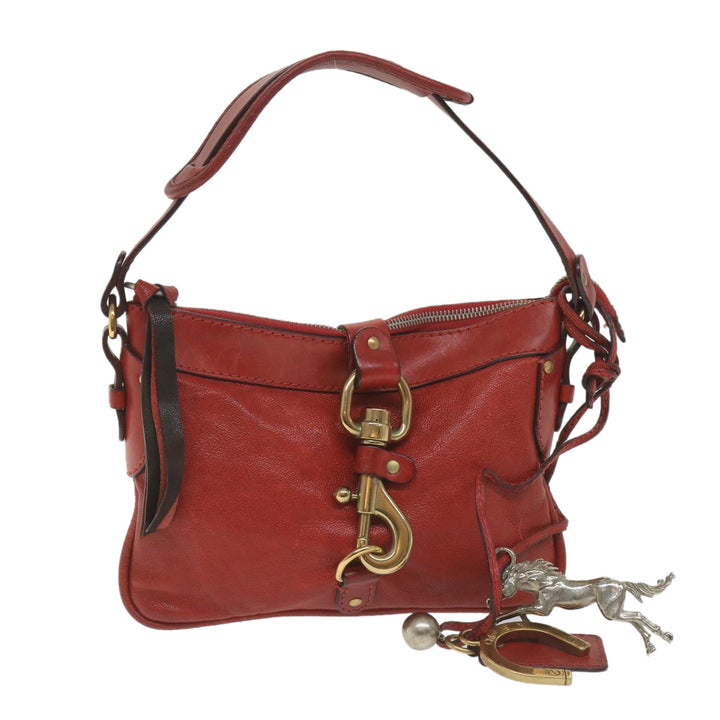 Chloe Shoulder Bag Leather Red 03 08 51 5811 yk9240