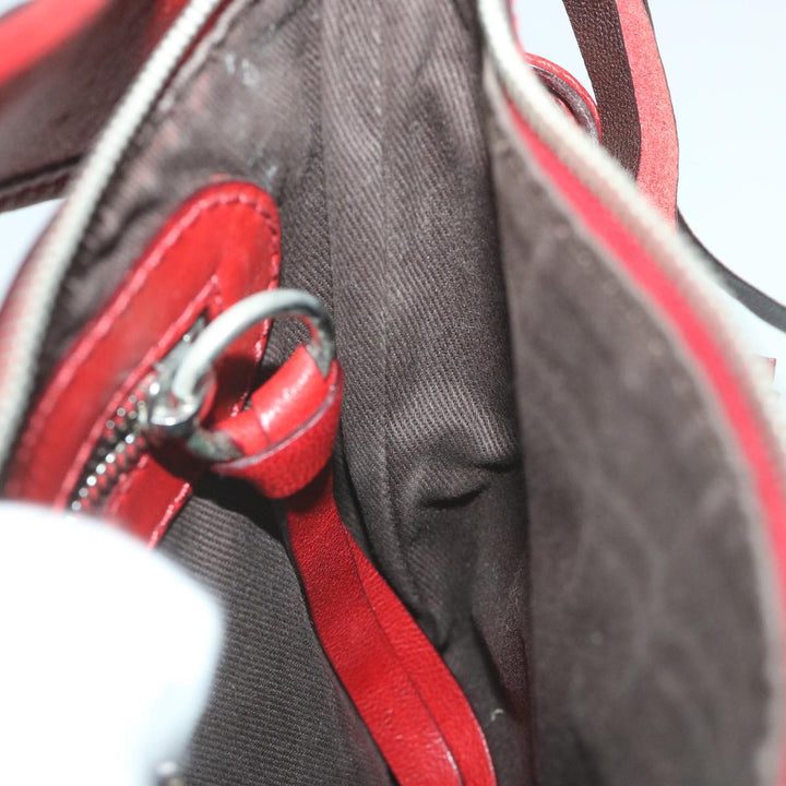 Chloe Shoulder Bag Leather Red 03 08 51 5811 yk9240