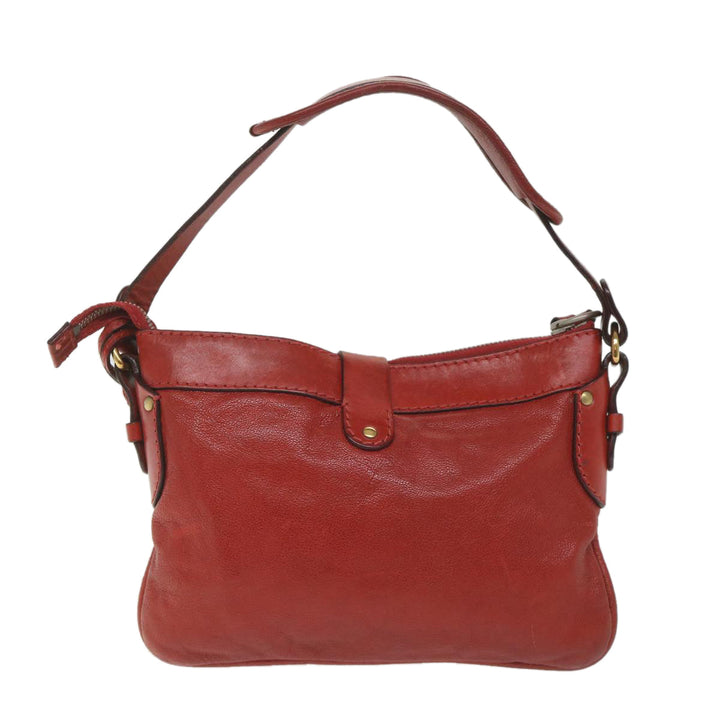 Chloe Shoulder Bag Leather Red 03 08 51 5811 yk9240