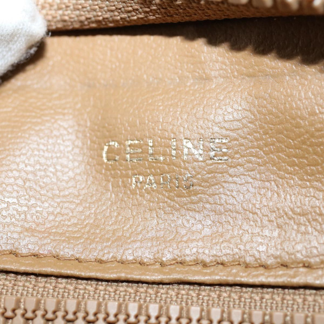 Celine Macadam Canvas Clutch Bag Beige 9598