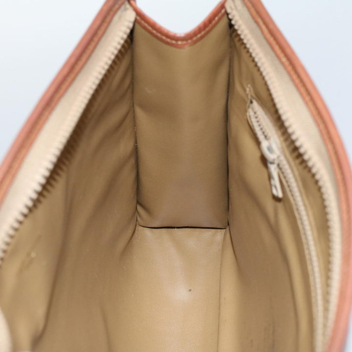 Celine Macadam Canvas Clutch Bag Beige 9598