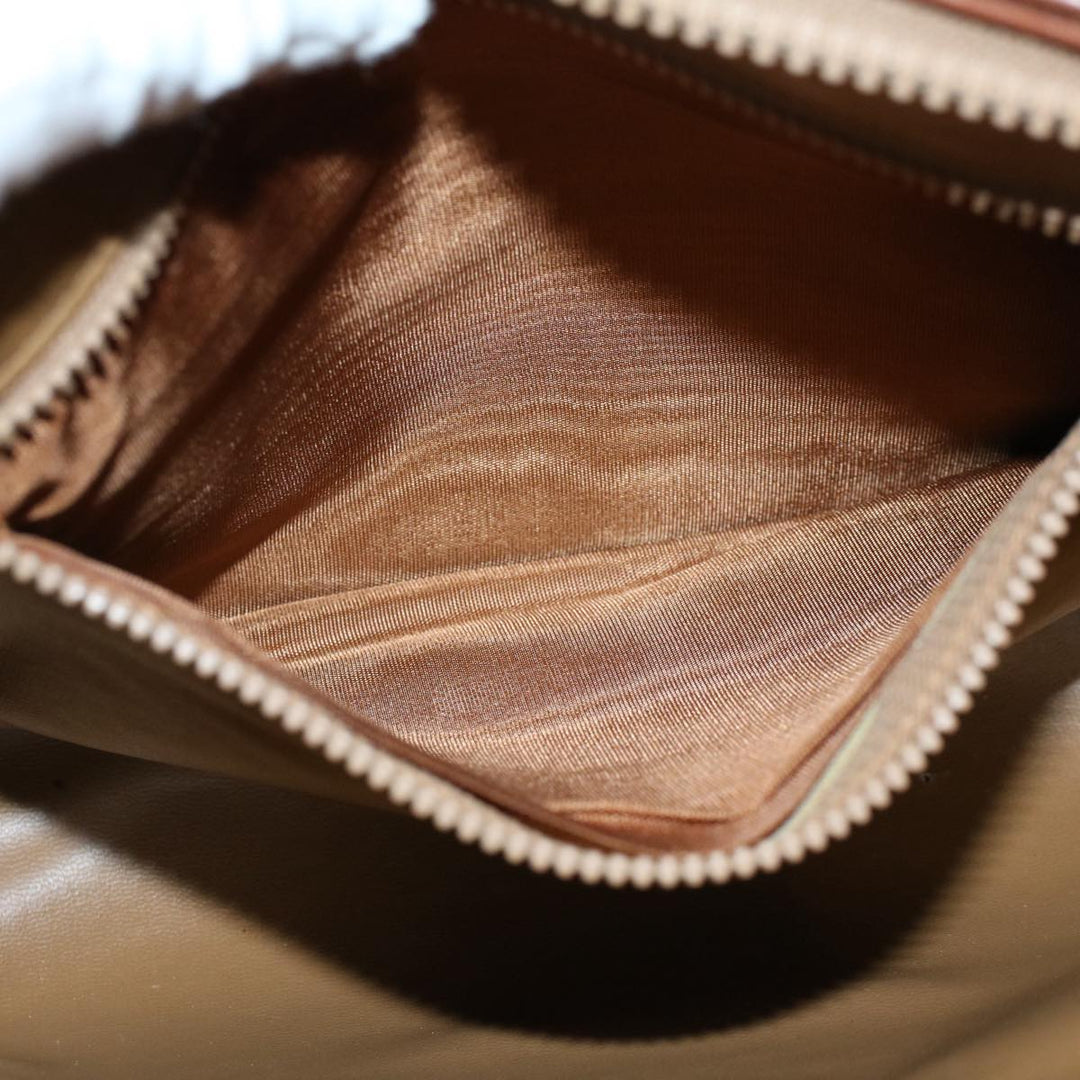 Celine Macadam Canvas Clutch Bag Beige 9598
