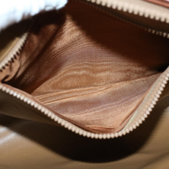 Celine Macadam Canvas Clutch Bag Beige 9598