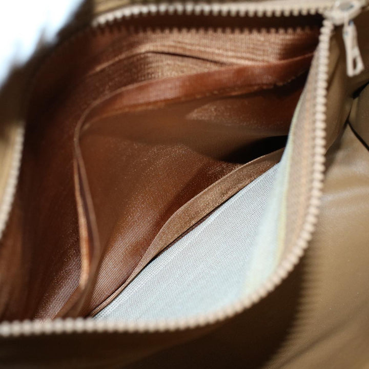 Celine Macadam Canvas Clutch Bag Beige 9598