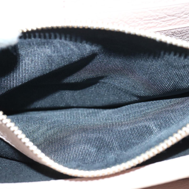 Top Quality Balenciaga Classic Continental Zip Long Wallet Leather Pink 253036 Auth yk9793