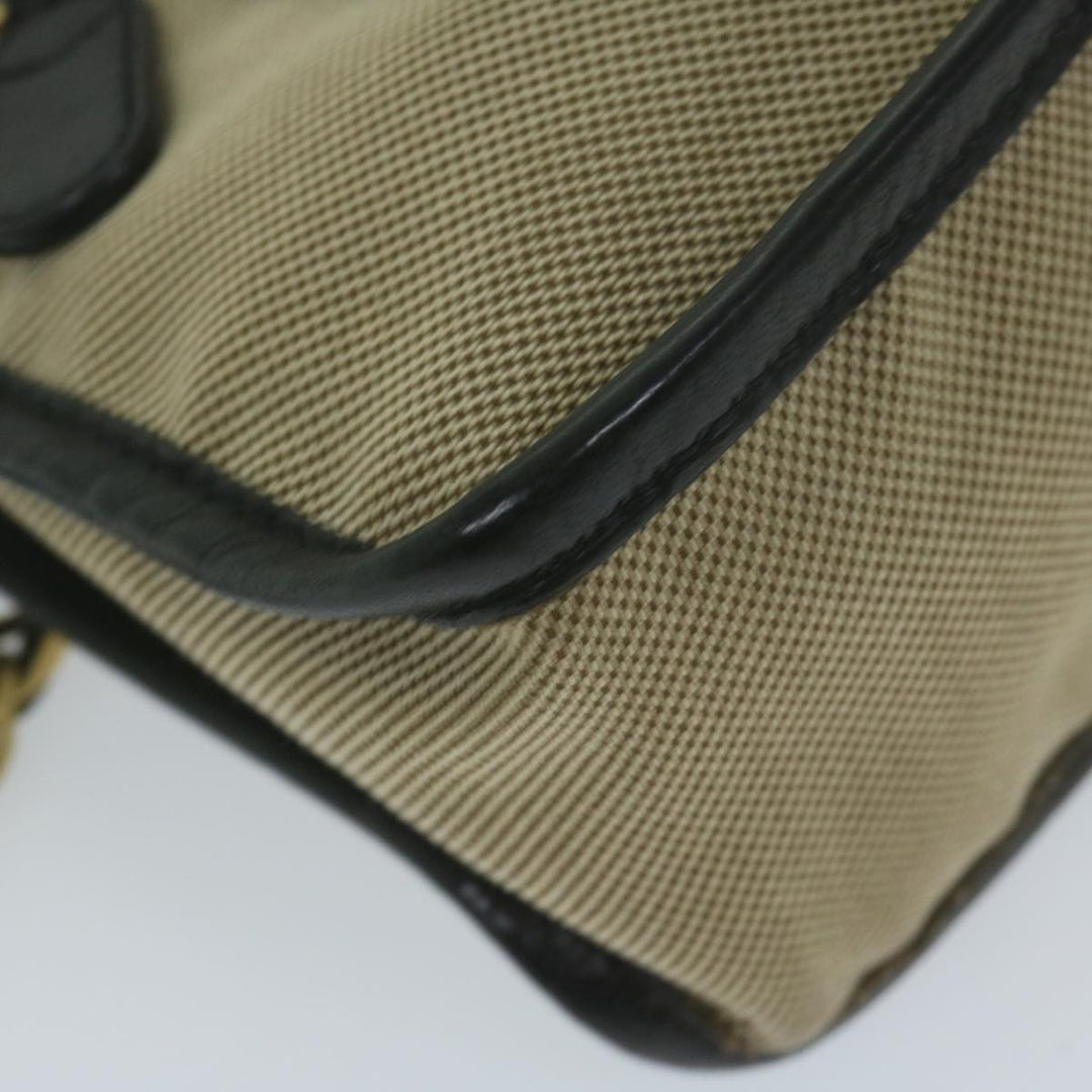 Chloe Harley Hand Bag Canvas Leather 2way Beige 03 10 51 5811 yk9862