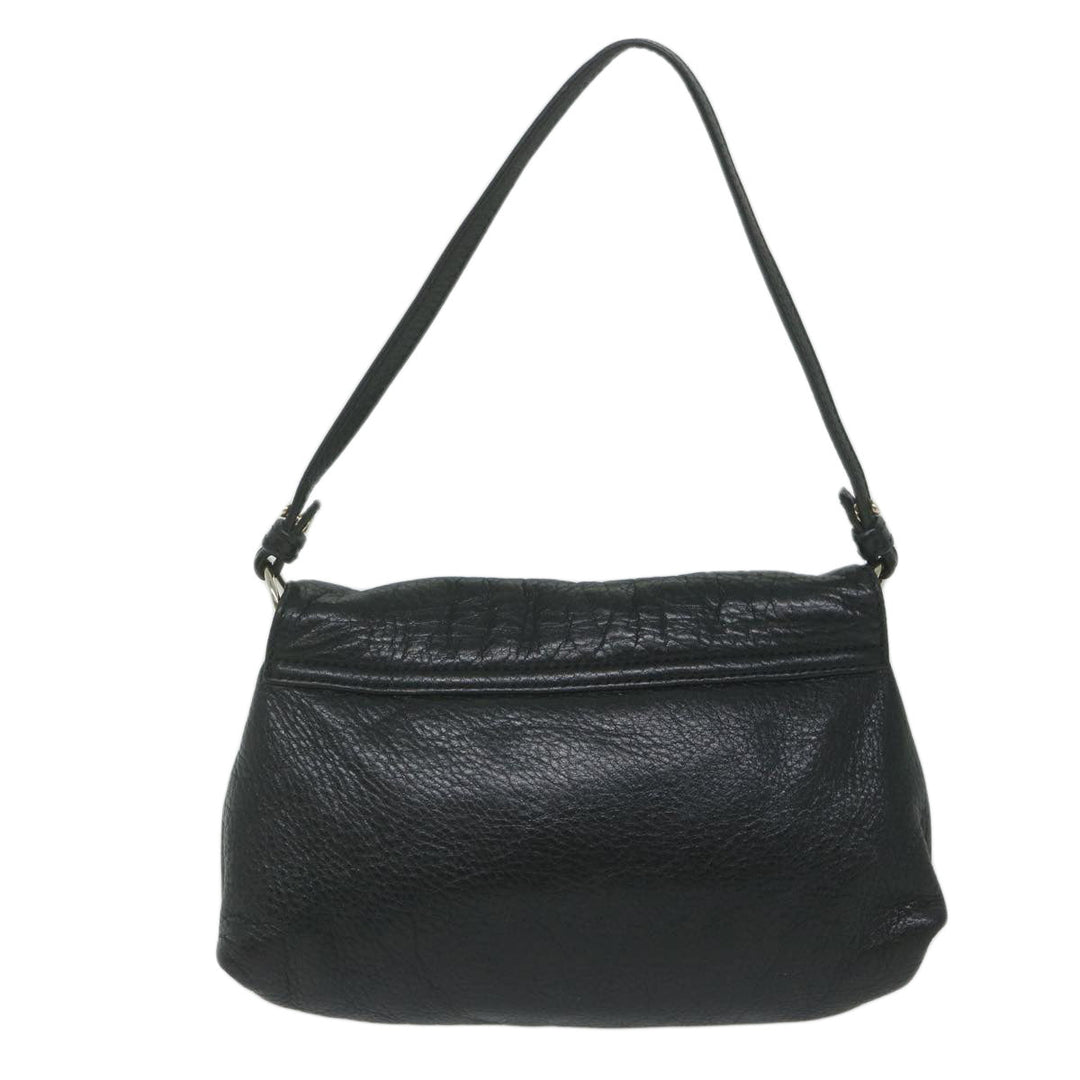 Chloe Lily Hand Bag Leather Black yk9868