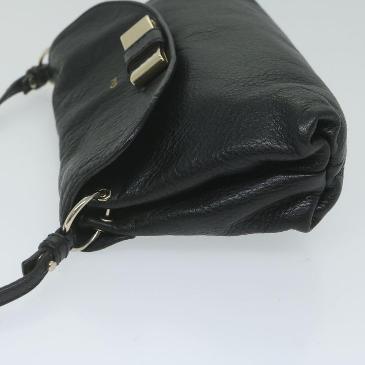 Chloe Lily Hand Bag Leather Black yk9868