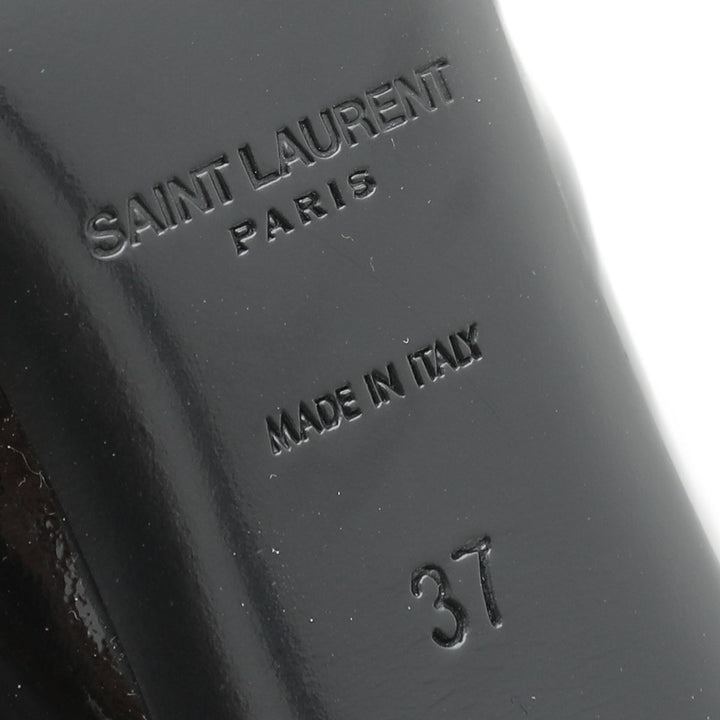 YSL Black Classic Paris Escarpin Pump 37