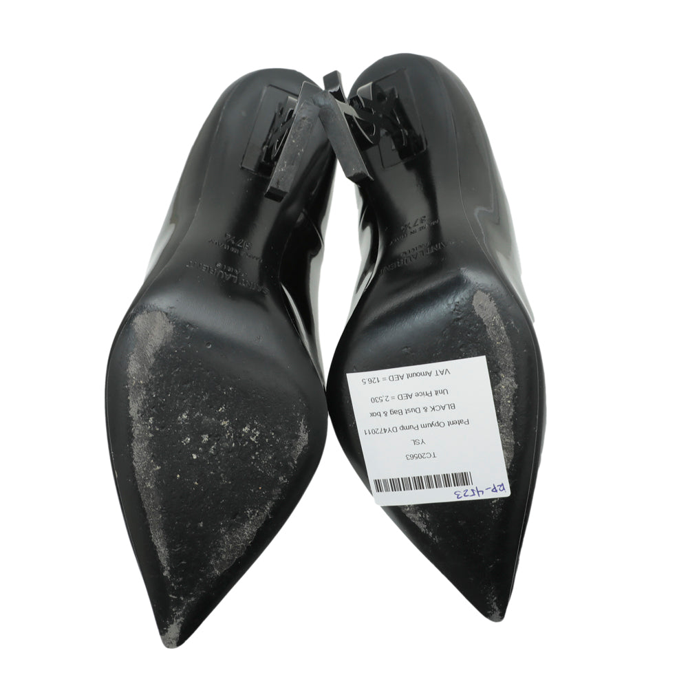 YSL Black Opyum Pump 37.5