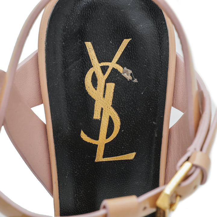YSL Nude Tribute Sandals 35.5