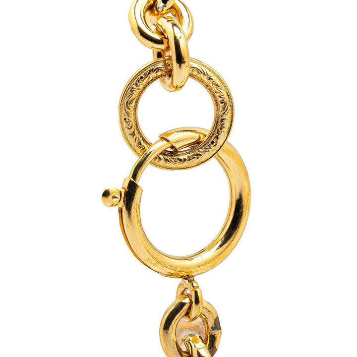 Top Quality Chanel Vintage Coco Mark Matelasse Necklace