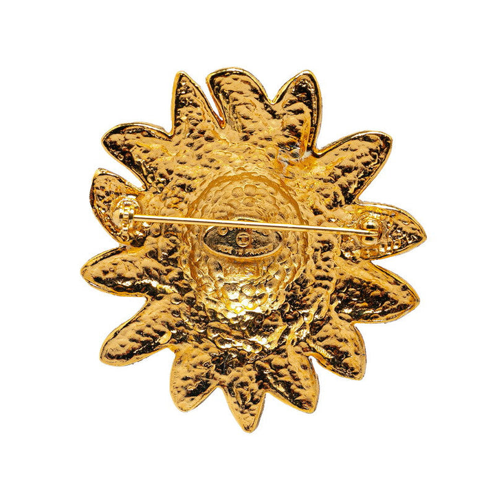 Top Quality Chanel Lion Motif Brooch Gold