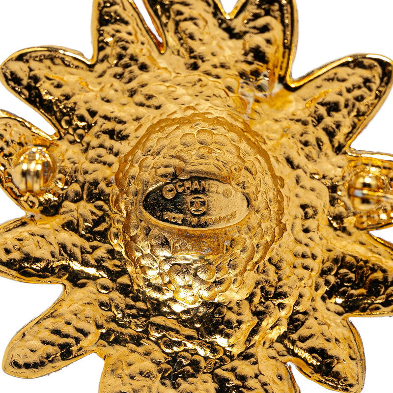 Top Quality Chanel Lion Motif Brooch Gold
